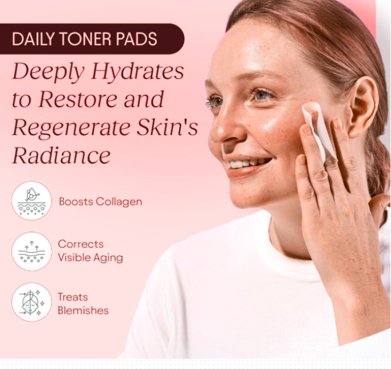 Anti-Aging Toner Pads Dark Spot & Wrinkle Care